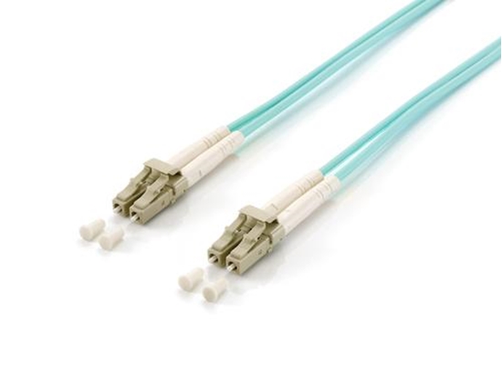 Изображение Equip 255230 fibre optic cable 30 m LC OM3 Aqua colour