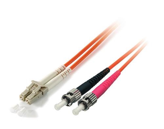 Picture of Equip LC/ST Fiber Optic Patch Cable, OS2, 15m