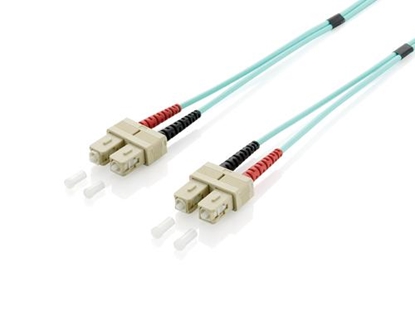 Attēls no Equip SC/SC Fiber Optic Patch Cable, OM3, 30m