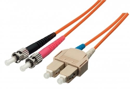 Picture of Equip ST/SC Fiber Optic Patch Cable, OS2, 10m