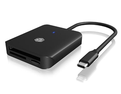 Attēls no ICY BOX IB-CR403-C3 card reader USB 3.2 Gen 1 (3.1 Gen 1) Type-C Black