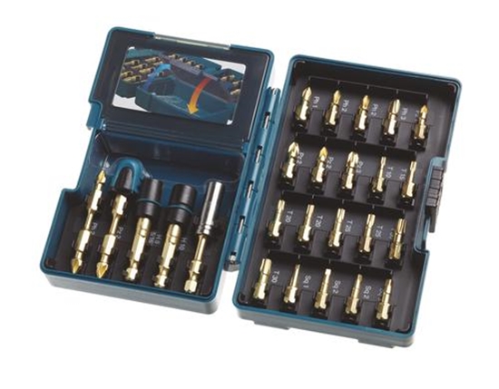 Изображение Makita Torsion Bit Set 26-piece B-49921