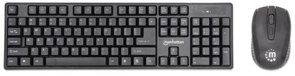 Изображение Manhattan 178990 keyboard Mouse included RF Wireless Black