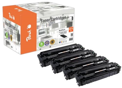 Изображение Peach PT1139 toner cartridge 4 pc(s) Compatible Black, Cyan, Magenta, Yellow