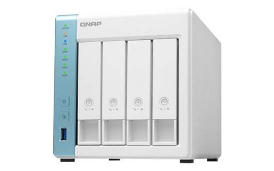 Picture of QNAP TS-431K NAS Tower Ethernet LAN Blue, White Alpine AL-214