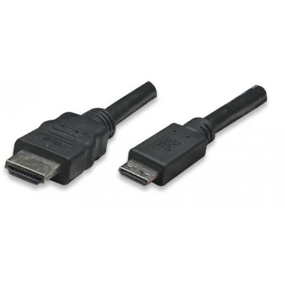 Attēls no Kabel Techly HDMI Mini - HDMI 3m czarny (ICOC-HDMI-B-025)