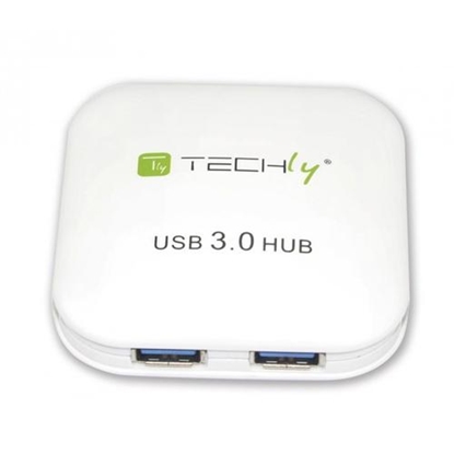 Picture of HUB USB Techly 4x USB-A 3.0 (IUSB3-HUB4-WH)