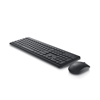 Picture of DELL KM3322W keyboard Mouse included RF Wireless QWERTZ Czech Black