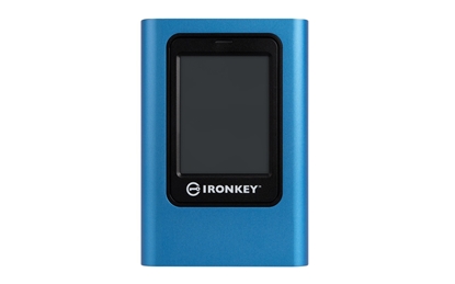 Attēls no External SSD|KINGSTON|IronKey Vault Privacy 80|1.92TB|USB 3.2|Write speed 250 MBytes/sec|Read speed 250 MBytes/sec|IKVP80ES/1920G