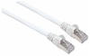 Изображение Intellinet Network Patch Cable, Cat7 Cable/Cat6A Plugs, 7.5m, White, Copper, S/FTP, LSOH / LSZH, PVC, RJ45, Gold Plated Contacts, Snagless, Booted, Lifetime Warranty, Polybag