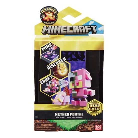 Picture of Moose Toys Treasure X Minecraft Nether Portal