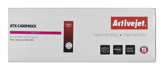 Picture of Activejet ATX-C400MNXX Toner (replacement for Xerox 106R03535; Supreme; 8000 pages; magenta)