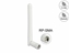 Picture of Delock WLAN 802.11 b/g/n Antenna RP-SMA plug 2 dBi omnidirectional with tilt joint white