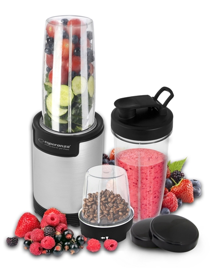 Picture of Esperanza EKM030 Nutri blender / Personal blender 9in1 900W Silver