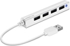 Picture of Speedlink USB hub Snappy Slim 4-port USB 2.0 Passive, white (SL-140000-WE)