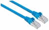 Picture of Intellinet Network Patch Cable, Cat7 Cable/Cat6A Plugs, 10m, Blue, Copper, S/FTP, LSOH / LSZH, PVC, RJ45, Gold Plated Contacts, Snagless, Booted, Lifetime Warranty, Polybag