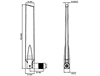 Изображение Delock WLAN 802.11 acahbgn RP-SMA Antenna 3 ~ 5 dBi Omnidirectional Joint