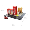 Изображение Matchbox Action Drivers Fire Station Rescue Playset