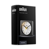 Picture of Braun BC 02 XBW quartz alarm black / white with light switch