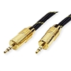 Picture of ROLINE GOLD 3.5mm Audio Connetion Cable, Male - Male 2.5m