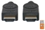 Picture of Manhattan HDMI Cable with Ethernet, 4K@60Hz (Premium High Speed), 5m, Male to Male, Black, Equivalent to HDMM5MP, Ultra HD 4k x 2k, Fully Shielded, Gold Plated Contacts, Lifetime Warranty, Polybag