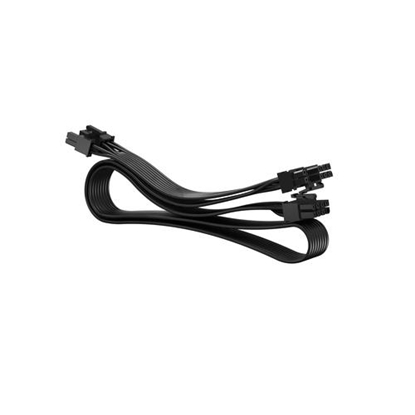 Attēls no Kabel Fractal Design Fractal Design FD-A-PSC1-002, 0.67 m, PCI-E (6+2 pin), PCI-E(6+2 pin), Straight, Straight, Black