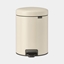 Attēls no BRABANTIA atkritumu tvertne NewIcon, 5L, soft beige