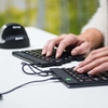 Изображение R-Go Tools Split R-Go Break ergonomic keyboard, AZERTY (BE), wired, black