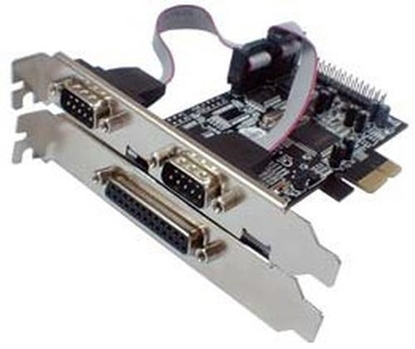 Attēls no Kontroler Longshine PCIe x1 - 2x Port szeregowy + 1x LPT (LCS-6322M)