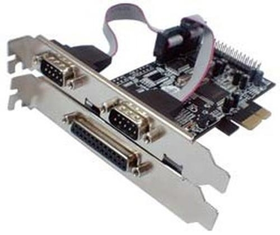 Изображение Kontroler Longshine PCIe x1 - 2x Port szeregowy + 1x LPT (LCS-6322M)