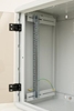 Picture of Triton RUA-09-AS6-CAX-A1 rack cabinet 9U Wall mounted rack White