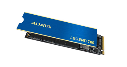 Attēls no ADATA | LEGEND 700 | 512 GB | SSD form factor M.2 2280 | Solid-state drive interface PCIe Gen3x4 | Read speed 2000 MB/s | Write speed 1600 MB/s