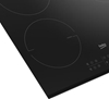 Изображение Beko HII 64202 MTB hob Black Built-in 60 cm Zone induction hob 4 zone(s)