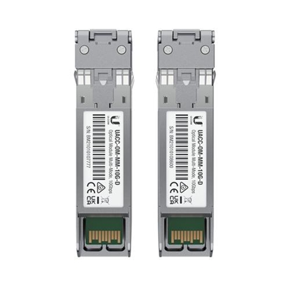 Attēls no Moduł UACC-OM-MM-10G-D-2 SFP+ MODULE MULTI-MODE                            10GBPS 300M 2 PACK 