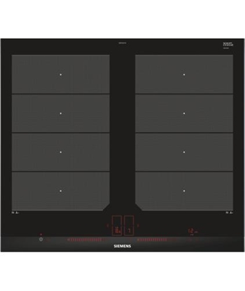 Attēls no Siemens EX675LXC1E hob Black, Stainless steel Built-in Zone induction hob 4 zone(s)