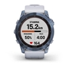 Изображение Smart watch Garmin Fenix 7X Sapphire Solar Edition Mineral Blue DLC Titanium/Whitestone Band 51mm