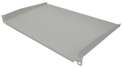 Изображение Intellinet 19" Cantilever Shelf, 1U, Shelf 300mm, Non-Vented, Max 25kg, Grey, Three Year Warranty