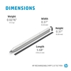 Picture of HP Rechargeable MPP 2.0 Tilt Pen (Silver)