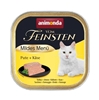 Picture of ANIMONDA Vom Feinsten Adult Mildes Menu Turkey with cheese - wet cat food - 100g