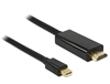 Picture of Delock Cable mini Displayport 1.3 male  HDMI-A male 3 m