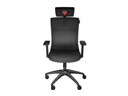 Picture of Genesis Ergonomic Chair Astat 200 mm | Base material Nylon; Castors material: Nylon with CareGlide coating | Black