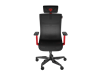 Picture of Genesis Ergonomic Chair Astat 700 mm | Base material Aluminum; Castors material: Nylon with CareGlide coating | 700 | Black/Red