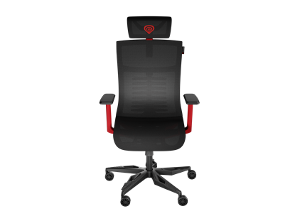 Picture of Genesis Ergonomic Chair Astat 700 mm | Base material Aluminum; Castors material: Nylon with CareGlide coating | 700 | Black/Red