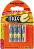 Изображение 1x4 Ansmann maxE NiMH rech. bat. Micro AAA 800 mAh        5035042