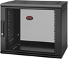 Picture of APC NetShelter WX 9U Single Hinged Wall-mount Enclosure 400mm Deep. Wall mounted rack Black