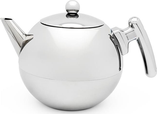 Picture of Bredemeijer Teapot Bella Ronde 1,2l s.steel flat bottom 101005