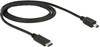 Изображение Delock Cable USB Type-C™ 2.0 male - USB 2.0 type Mini-B male 1 m black