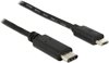 Изображение Delock Cable USB Type-C™ 2.0 male > USB 2.0 Type Micro-B male 2.0 m black