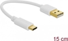 Изображение Delock USB Charging Cable Type-A to USB Type-C™ 15 cm