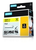 Изображение Dymo Rhino Label IND, Vinyl 12 mm x 5,5 m black to yellow